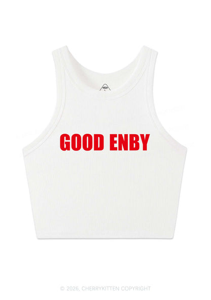 Good Enby Pride Y2K Crop Tank Top Cherrykitten
