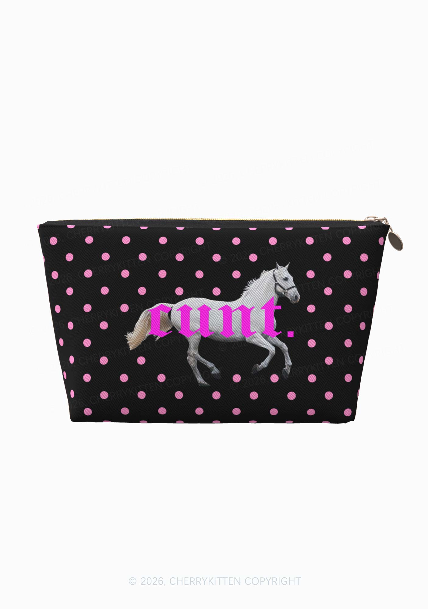 Cxxt Pony Y2K Makeup Bag Cherrykitten