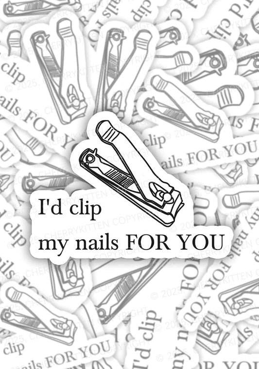 Clip Nails For You Pride 1Pc Y2K Sticker Cherrykitten