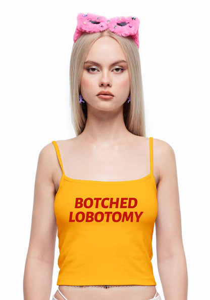 Botched Lobotomy Y2K Spaghetti Strap Cami Cherrykitten