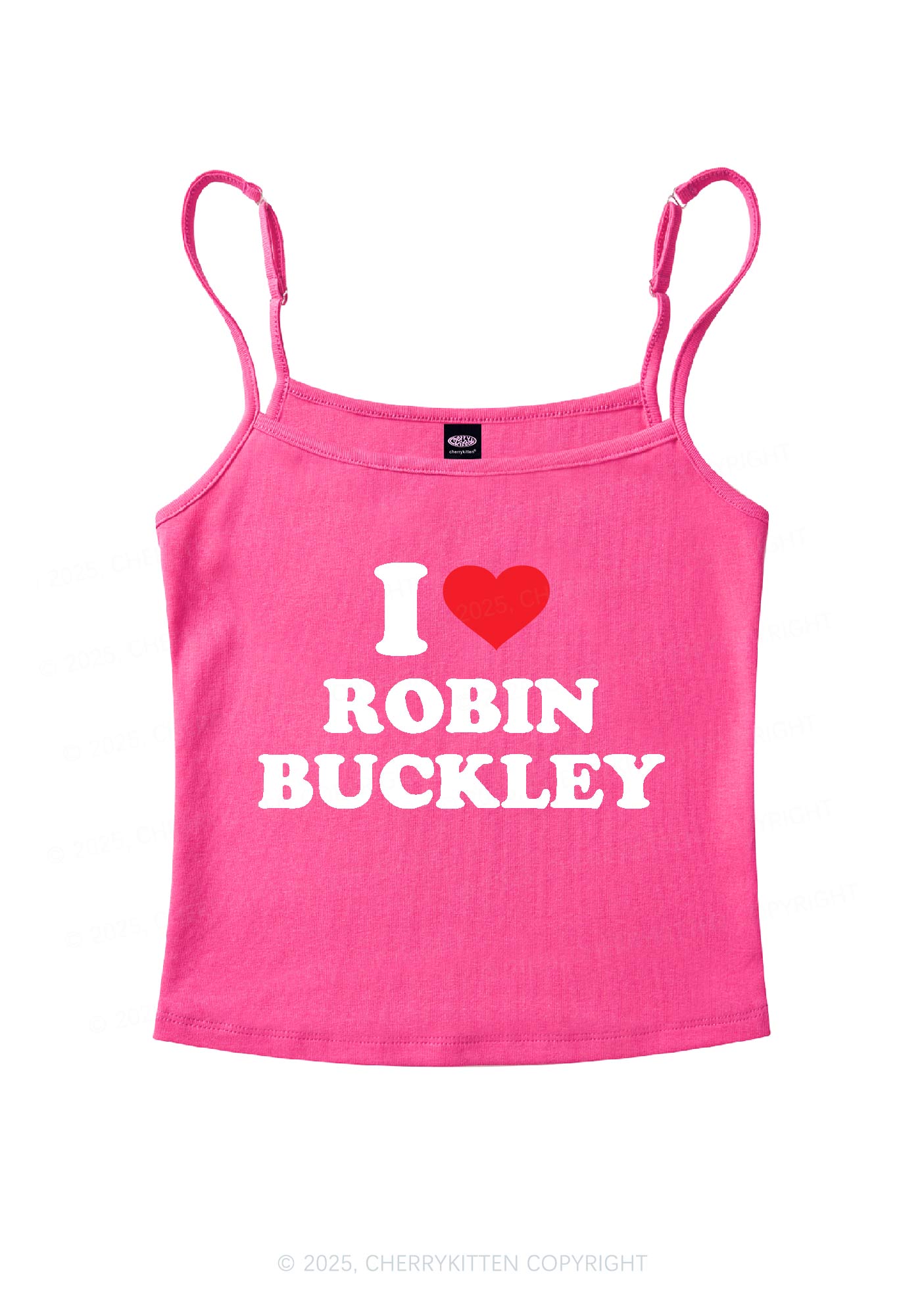I Love RB Pride Y2K Spaghetti Strap Cami Cherrykitten
