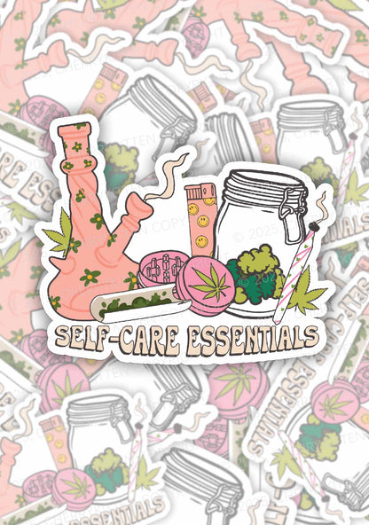 Selfcare Essentials 1Pc Y2K Sticker Cherrykitten