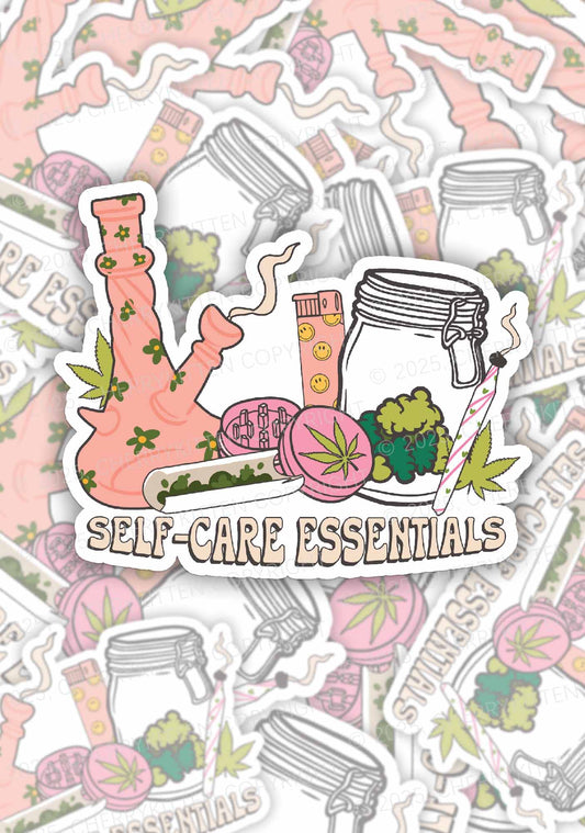 Selfcare Essentials 1Pc Y2K Sticker Cherrykitten