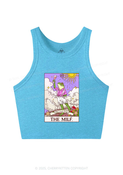 The Mxxf Frog Y2K Crop Tank Top Cherrykitten
