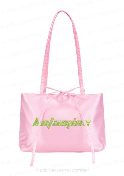 Rhinestone Ketamxxe Y2K Satin Bags Cherrykitten