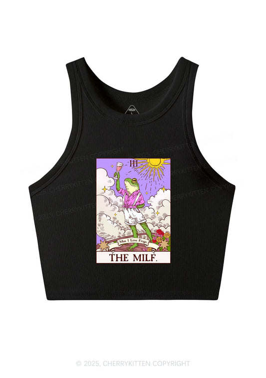 The Mxxf Frog Y2K Crop Tank Top Cherrykitten