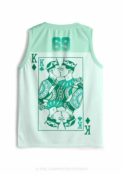 Gay King Pride Y2K Sport Jersey Tank Cherrykitten