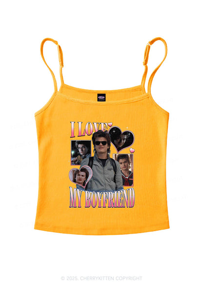 I Love My BF SH Y2K Spaghetti Strap Cami Cherrykitten