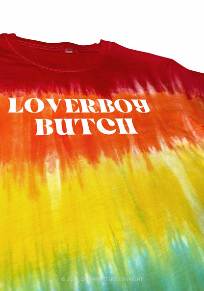 Loverboy Butch Y2K Tie Dye Shirts Cherrykitten