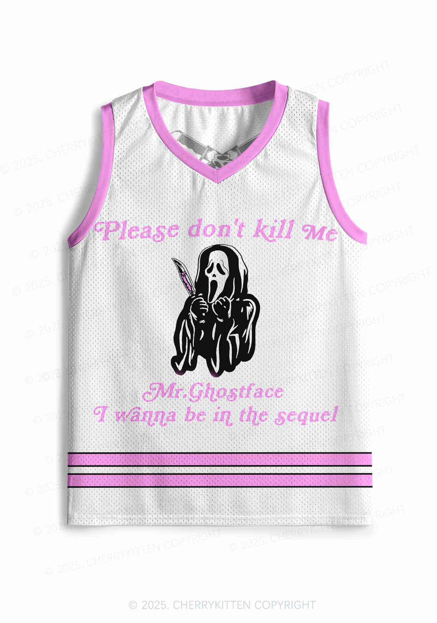 Custom Halloween Dont Kill Me Y2K Sport Jersey Tank Cherrykitten