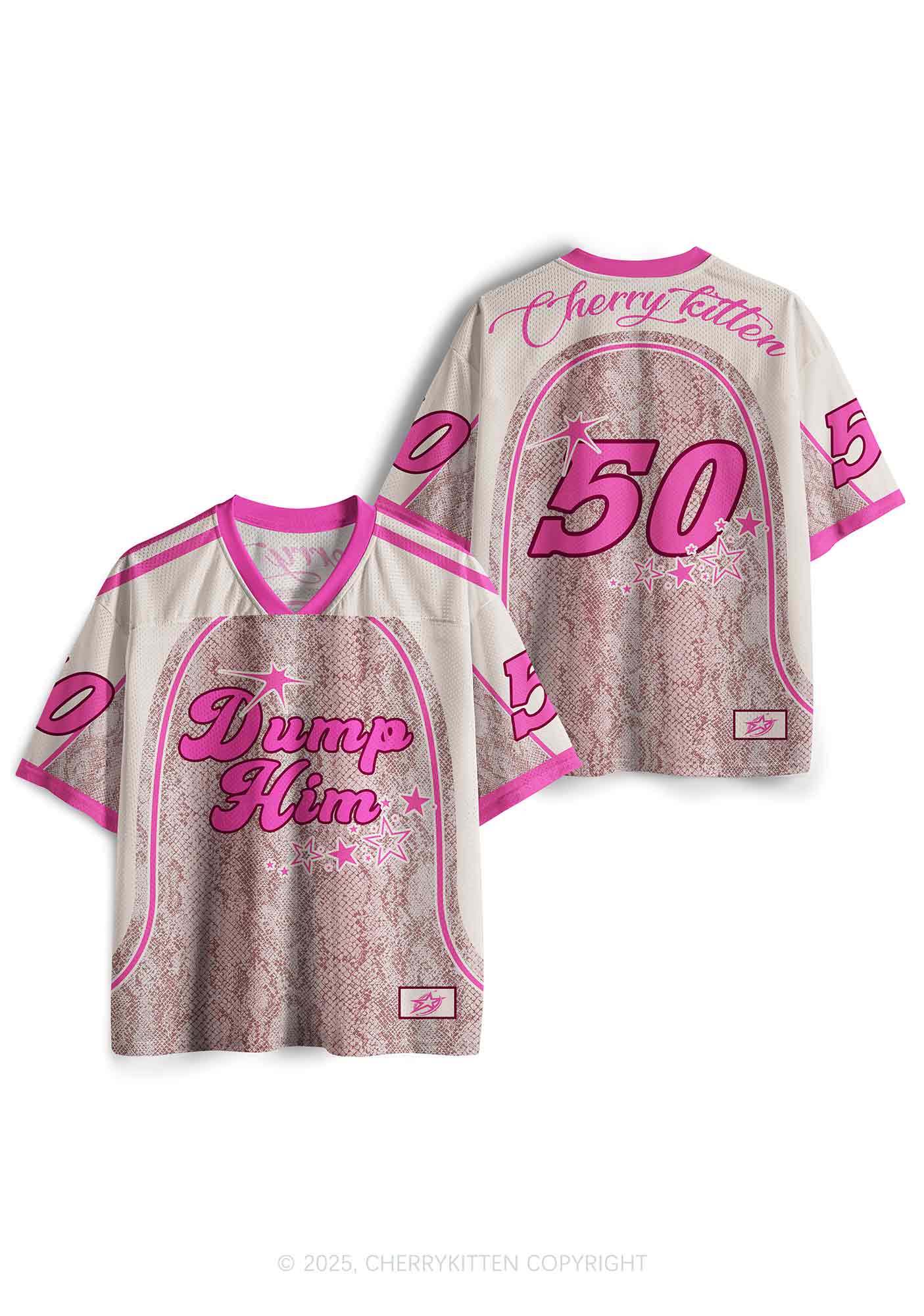 Custom Dump Him Y2K Sport Jersey Shirts Cherrykitten
