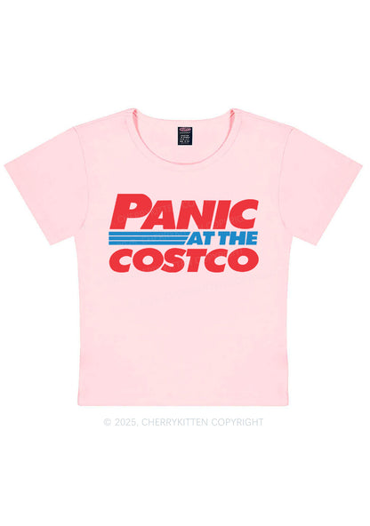 Panic Costco Y2K Baby Tee Cherrykitten
