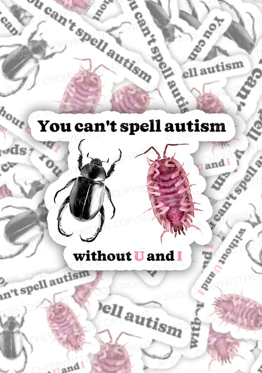 Autism Insect 1Pc Y2K Sticker Cherrykitten