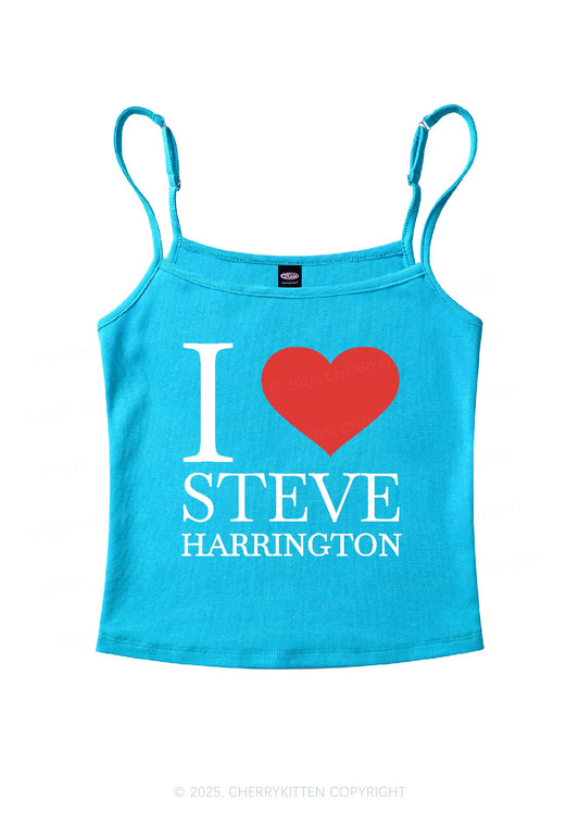 I Love Steve Y2K Spaghetti Strap Cami Cherrykitten