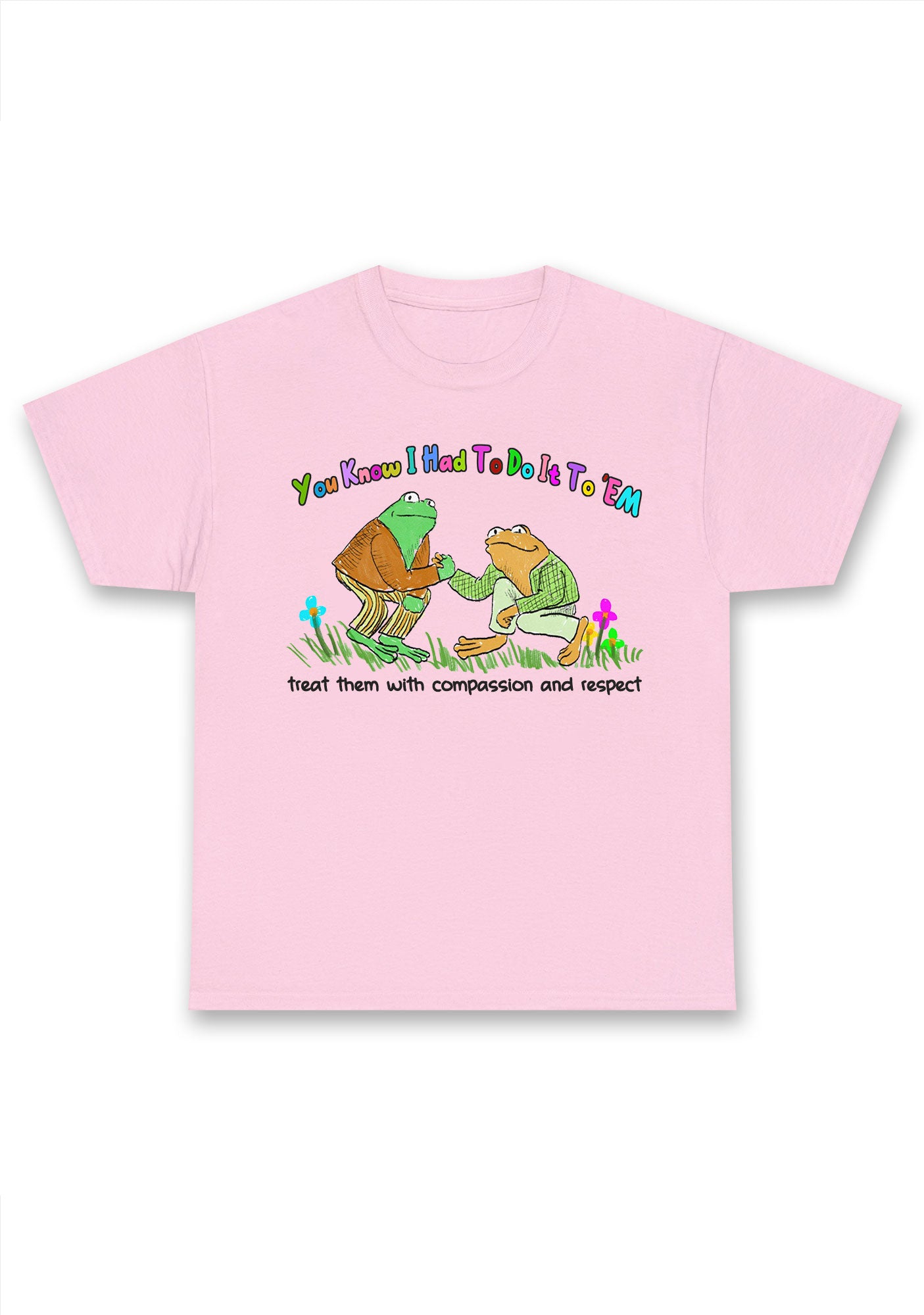 Treat Them With Compassion And Respect Chunky Shirt