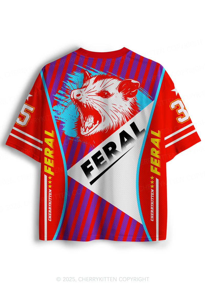 Custom Feral Possum Y2K Sport Jersey Shirts Cherrykitten