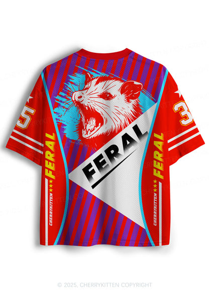 Custom Feral Possum Y2K Sport Jersey Shirts Cherrykitten