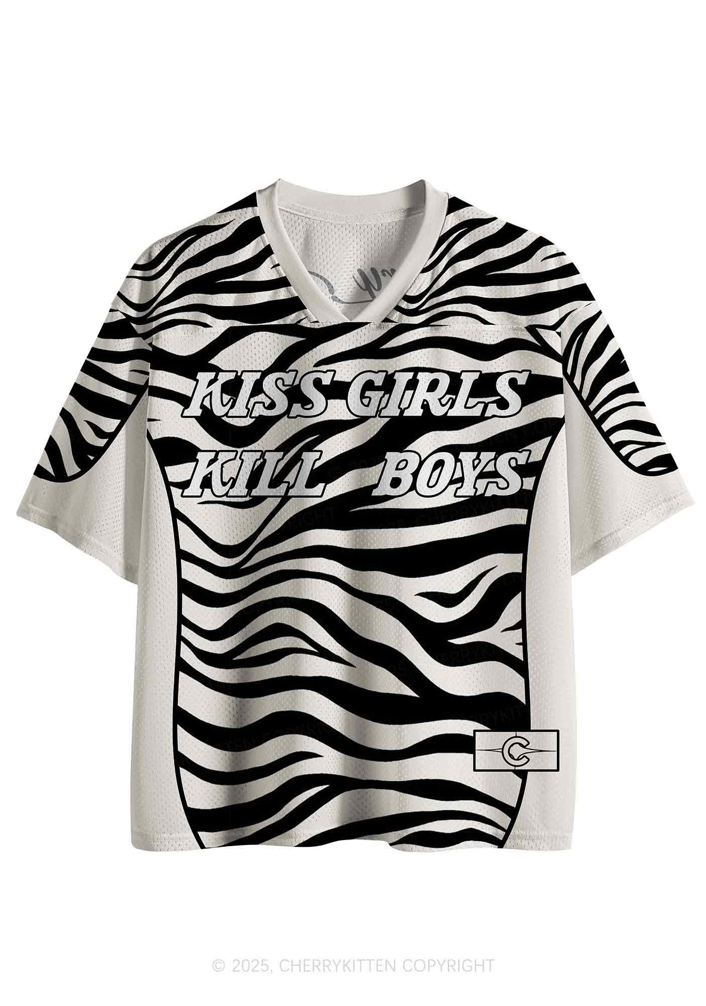 Custom Black Kiss Girls Pride Y2K Sport Jersey Shirts Cherrykitten