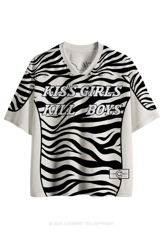 Custom Black Kiss Girls Pride Y2K Sport Jersey Shirts Cherrykitten