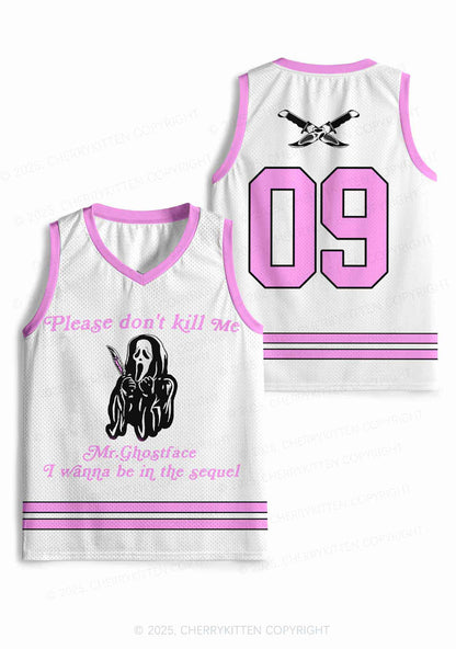 Custom Halloween Dont Kill Me Y2K Sport Jersey Tank Cherrykitten