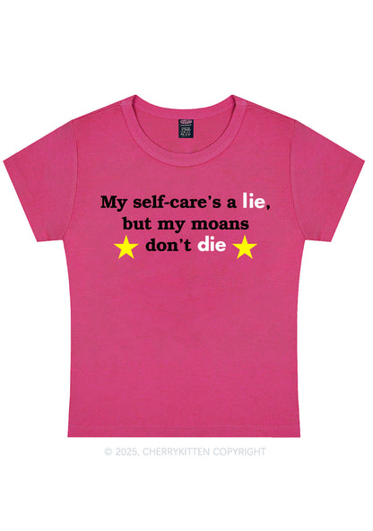 My Moans Dont Die Y2K Baby Tee Cherrykitten