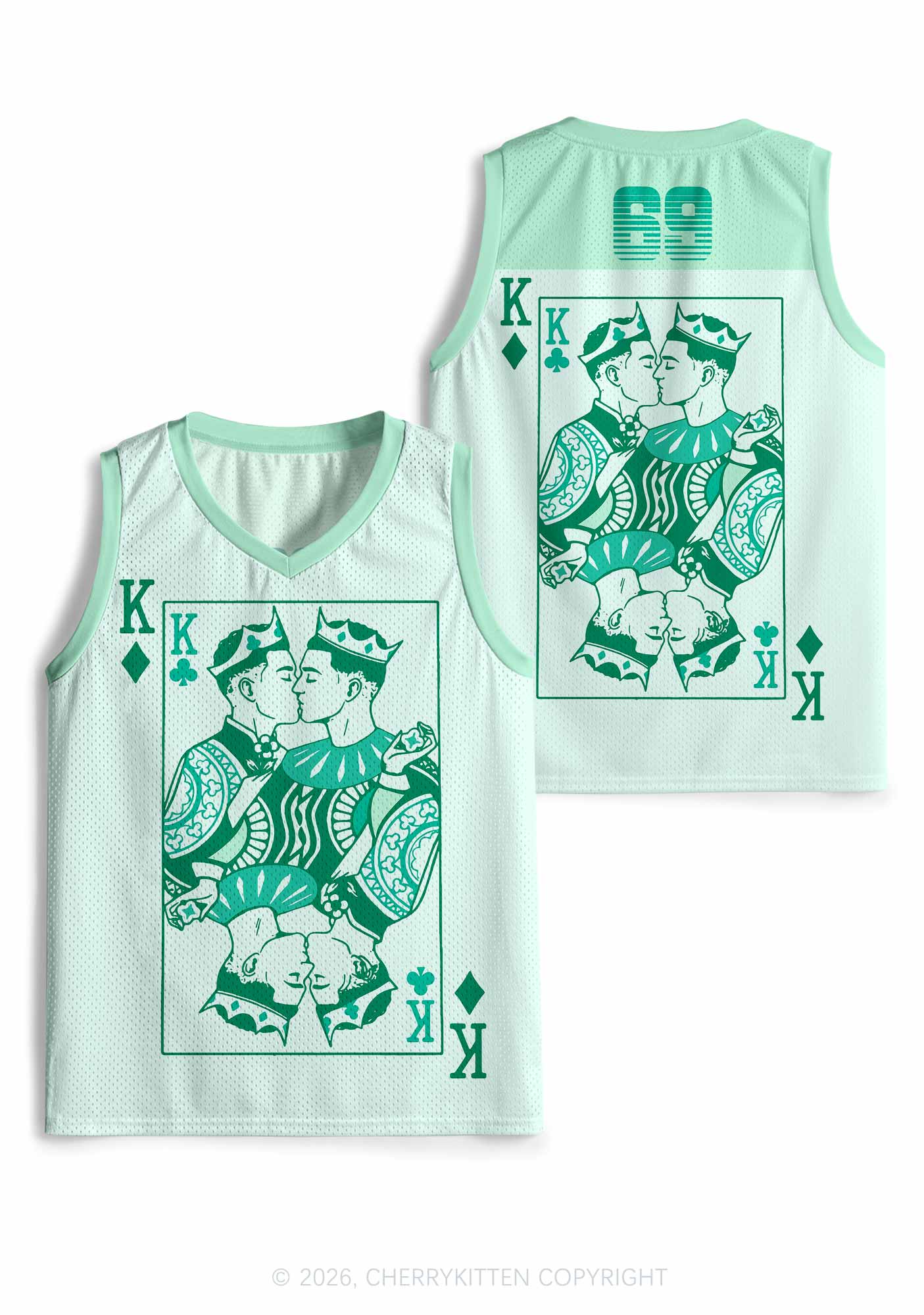 Gay King Pride Y2K Sport Jersey Tank Cherrykitten