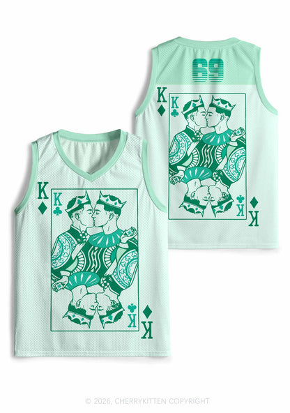 Gay King Pride Y2K Sport Jersey Tank Cherrykitten