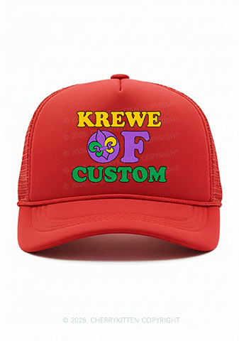 Krewe Of Custom Y2K Trucker Hat Cherrykitten