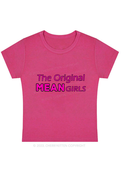 Curvy The Original Mean Girls Baby Tee Cherrykitten