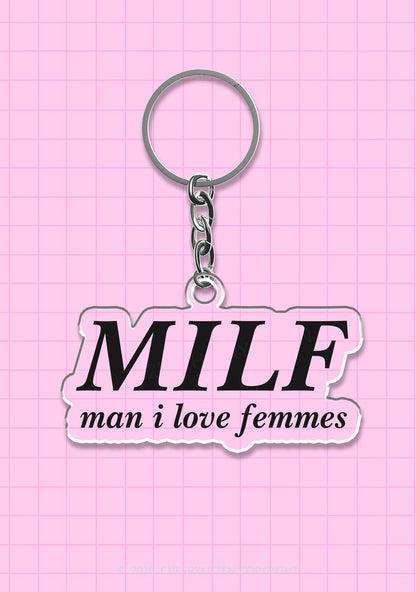 Man I Love Femme Pride 1Pc Y2K Keychain Cherrykitten