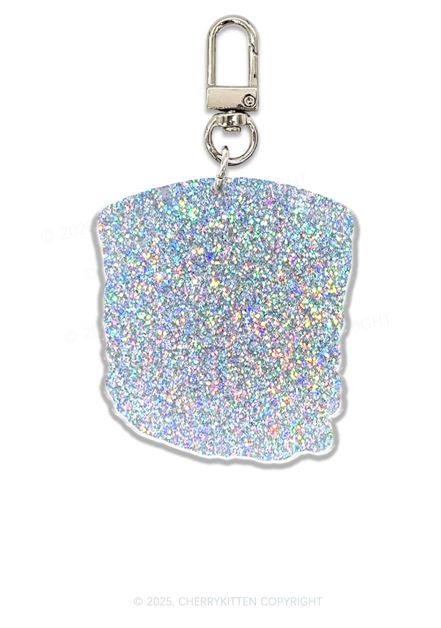 Halloween Ghost Town Y2K Glitter Keychain Cherrykitten