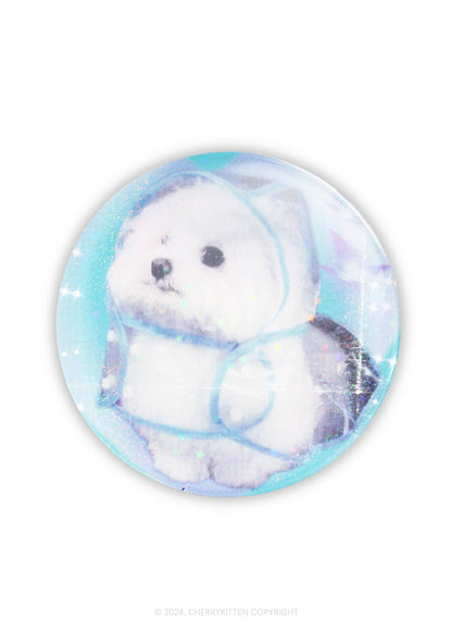 Raincoat Puppy 1Pc Y2K Pin Badge Cherrykitten