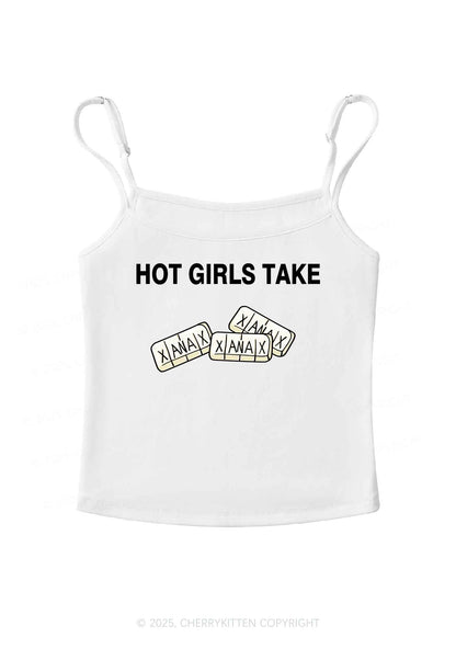 Hot Girls Take Xanax Y2K Spaghetti Strap Cami Cherrykitten