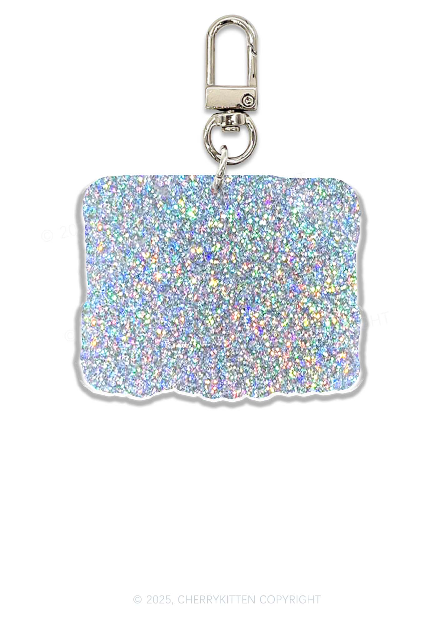 Halloween Pumpkin Town Y2K Glitter Keychain Cherrykitten
