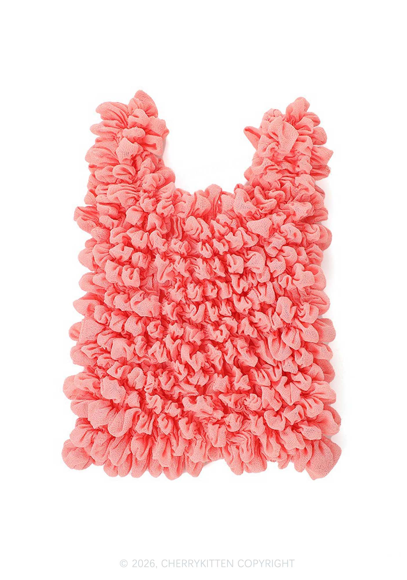 Ruffle Stretchable Magic Handbag Y2K Tote Bags Cherrykitten