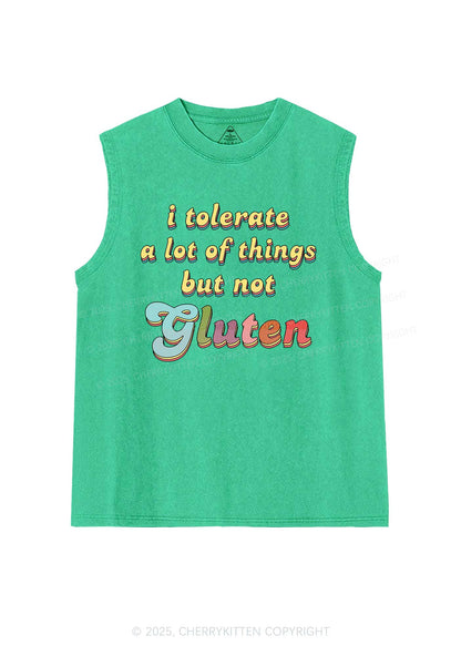 Tolerate Gluten Y2K Washed Muscle Tank Cherrykitten