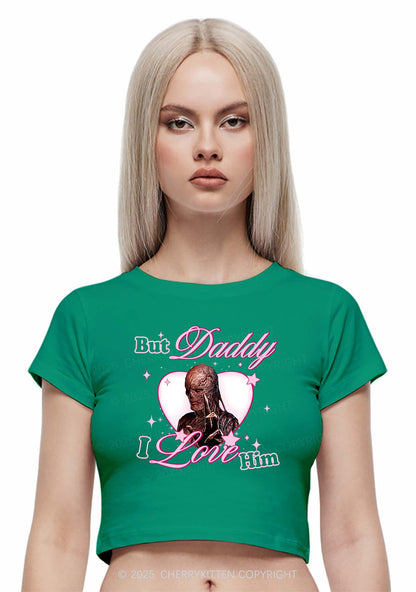 Daddy I Love VN Y2K Baby Tee Cherrykitten