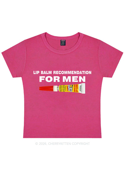 Lip Balm Recommendation For Men Y2K Baby Tee Cherrykitten