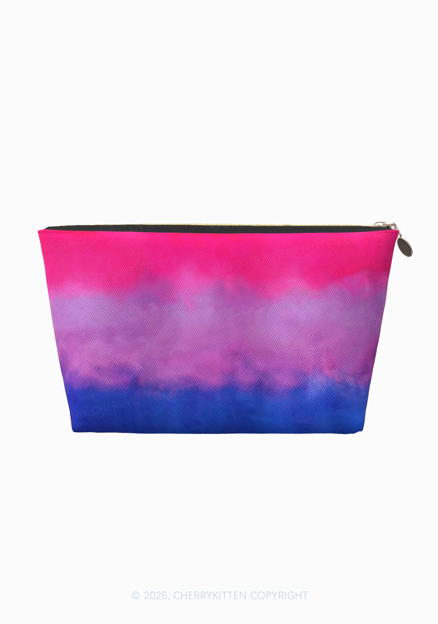Bisexual Flag Pride Y2K Makeup Bag Cherrykitten