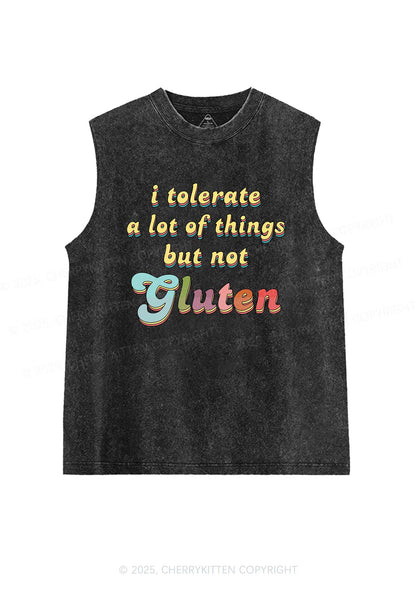 Tolerate Gluten Y2K Washed Muscle Tank Cherrykitten