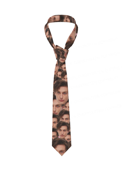Custom Portrait Y2K Necktie Cherrykitten