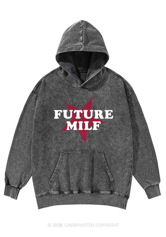 Future Mxxf Y2K Washed Hoodie Cherrykitten