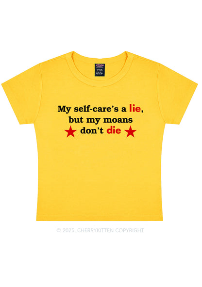 My Moans Dont Die Y2K Baby Tee Cherrykitten