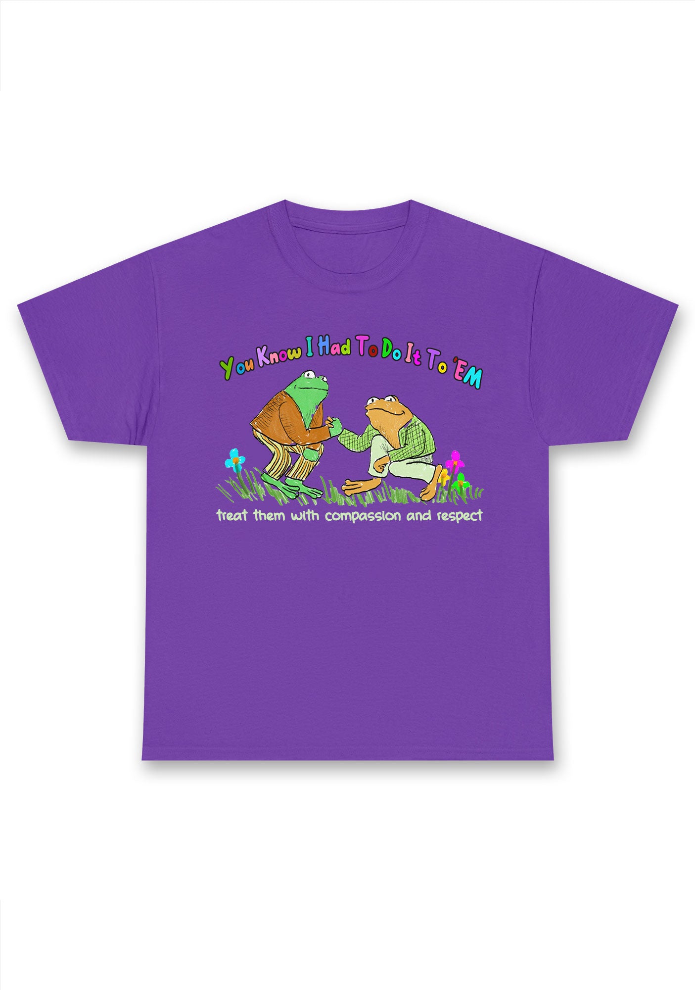 Treat Them With Compassion And Respect Chunky Shirt