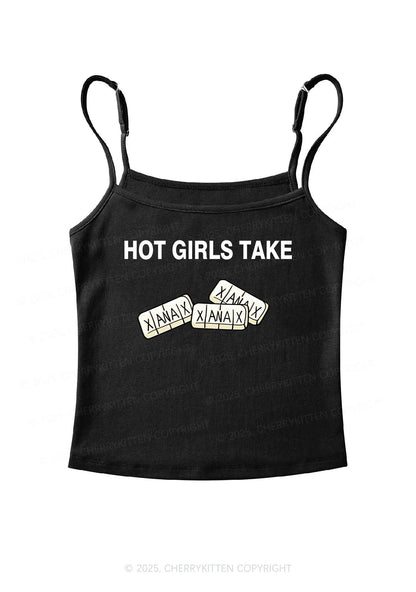 Hot Girls Take Xanax Y2K Spaghetti Strap Cami Cherrykitten
