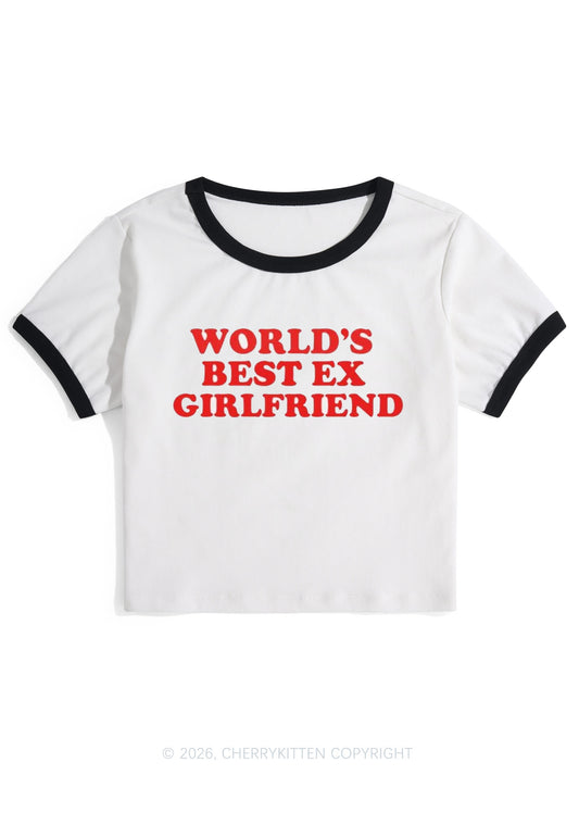 Best Ex Girlfriend Y2K Ringer Tee Cherrykitten