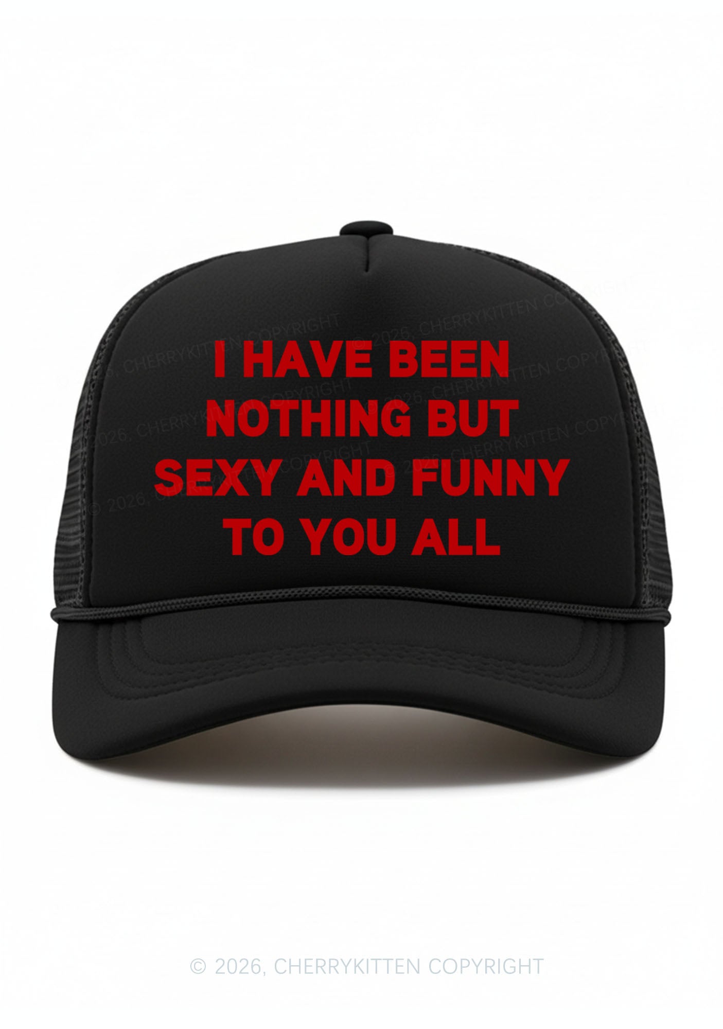 I Have Been Funny Y2K Trucker Hat Cherrykitten