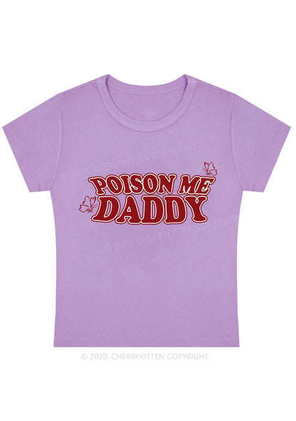 Curvy Poison Me Daddy Baby Tee Cherrykitten