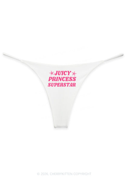 Juicy Princess Superstar Y2K Bikini String Thong Cherrykitten