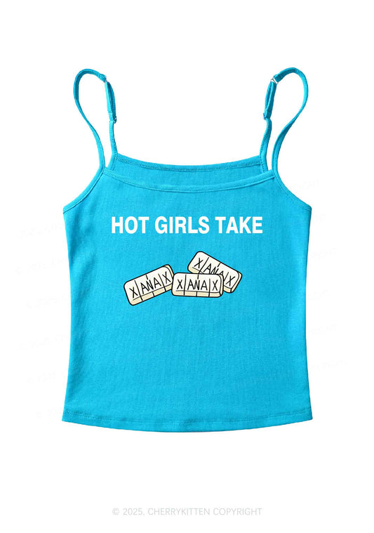 Hot Girls Take Xanax Y2K Spaghetti Strap Cami Cherrykitten